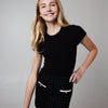 Bailey Ribbed Body Suit - Gold Rush NYC
