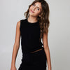 Liv Black Mini Skirt - Gold Rush NYC