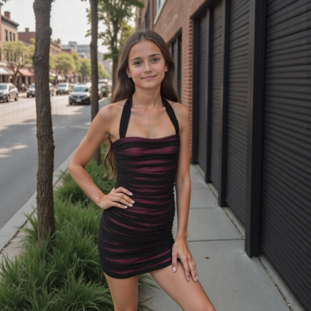 Mia Mesh Dress