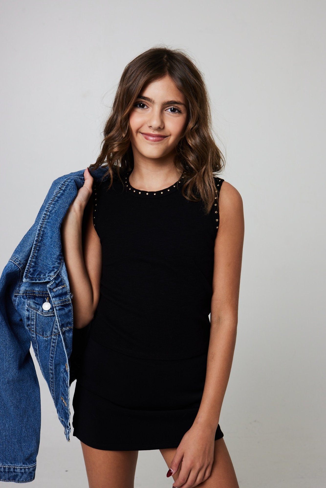 Liv Black Mini Skirt