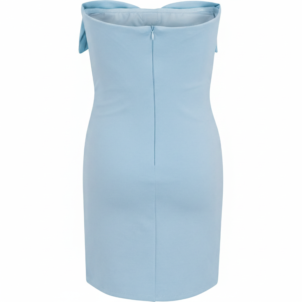 Sky Blue Teddie Dress