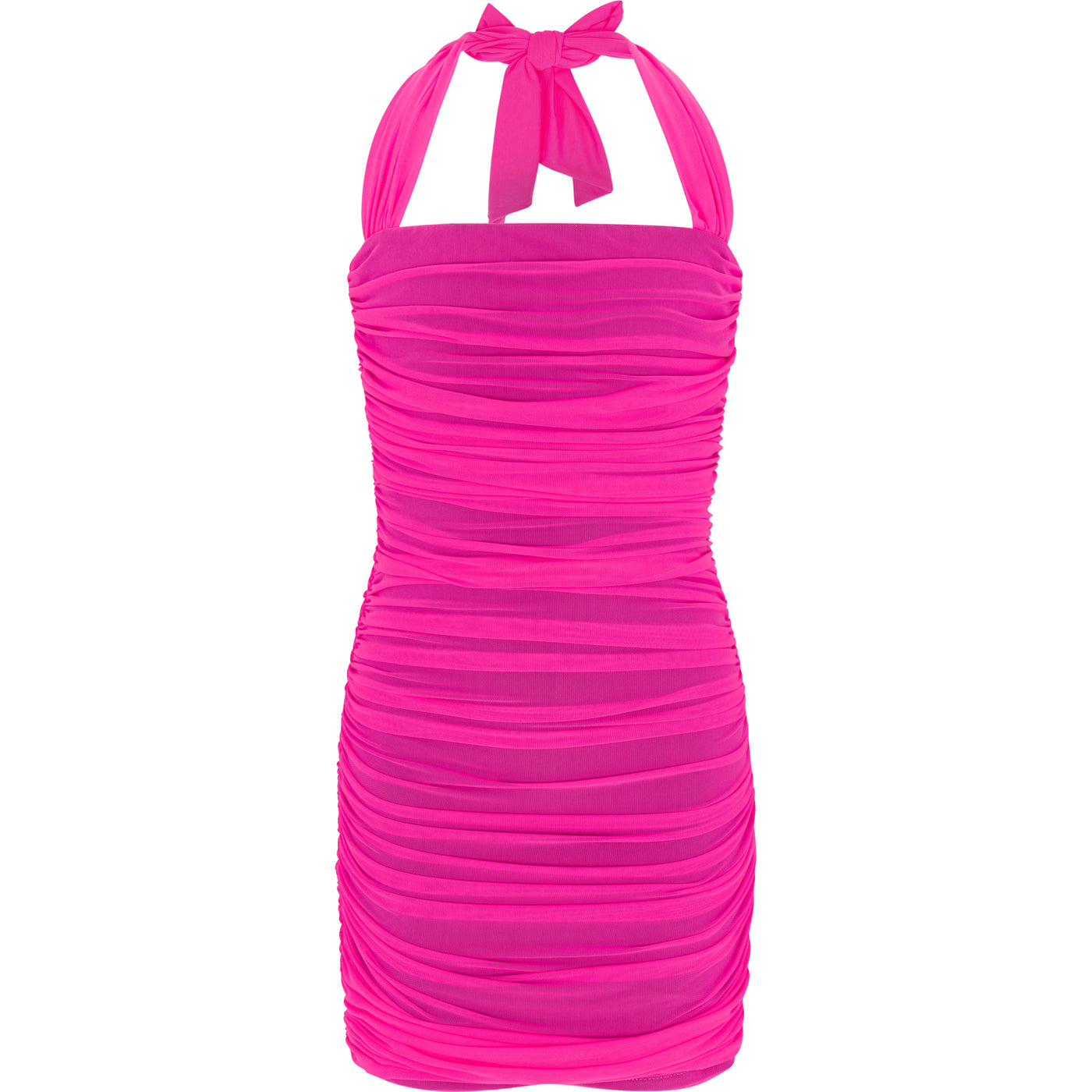 Radiant Pink Mesh Mia Dress Gold Rush NYC Radiant Pink Mesh Mia Dress Gold Rush NYC